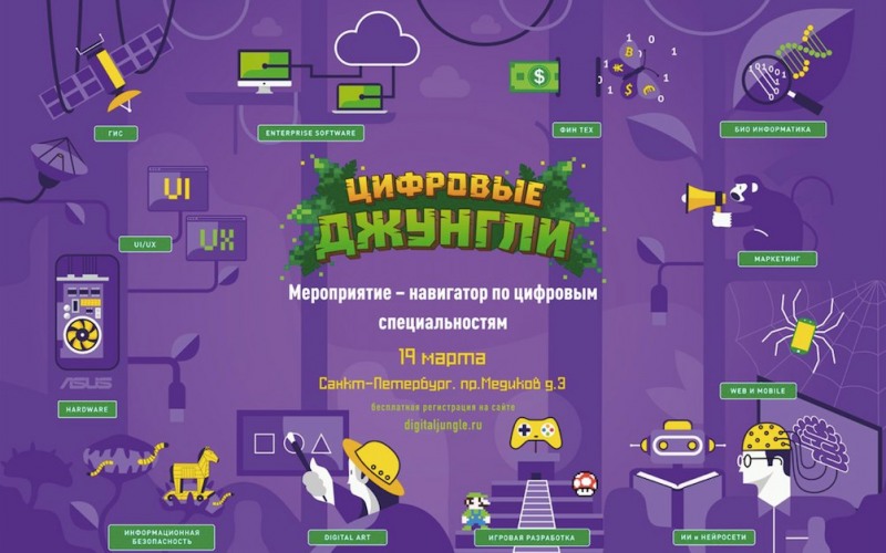 В Санкт-Петербурге пройдет крупнейшее профориентационное мероприятие для школьников и студентов в сфере digital и IT